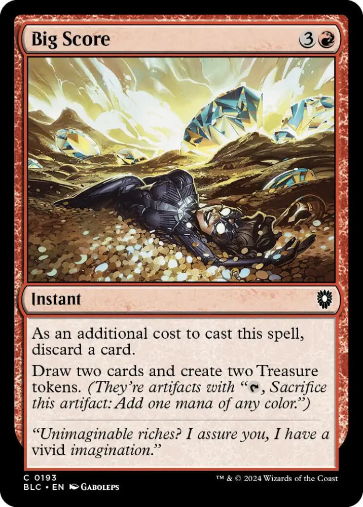 Big Score [Bloomburrow Commander] - MTG Single