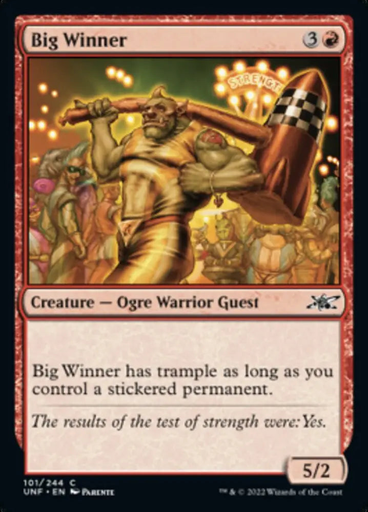Big Winner [Unfinity] - MTG Single