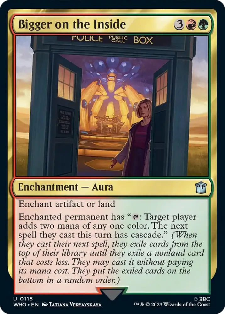 Bigger on the Inside [Doctor Who] - MTG Single