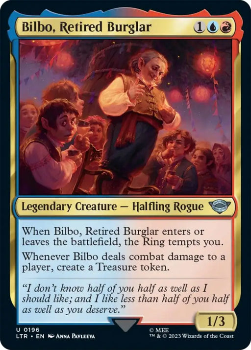 Bilbo Retired Burglar [The Lord of the Rings: Tales of Middle-Earth] - MTG Single