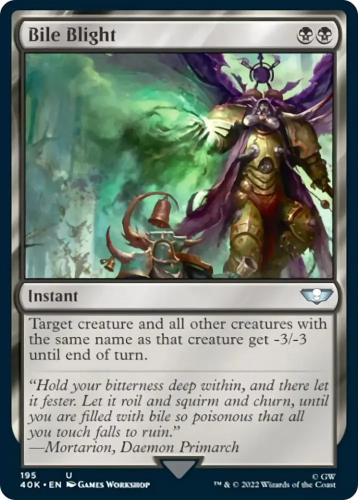 Bile Blight (Surge Foil) [Warhammer 40,000] - MTG Single