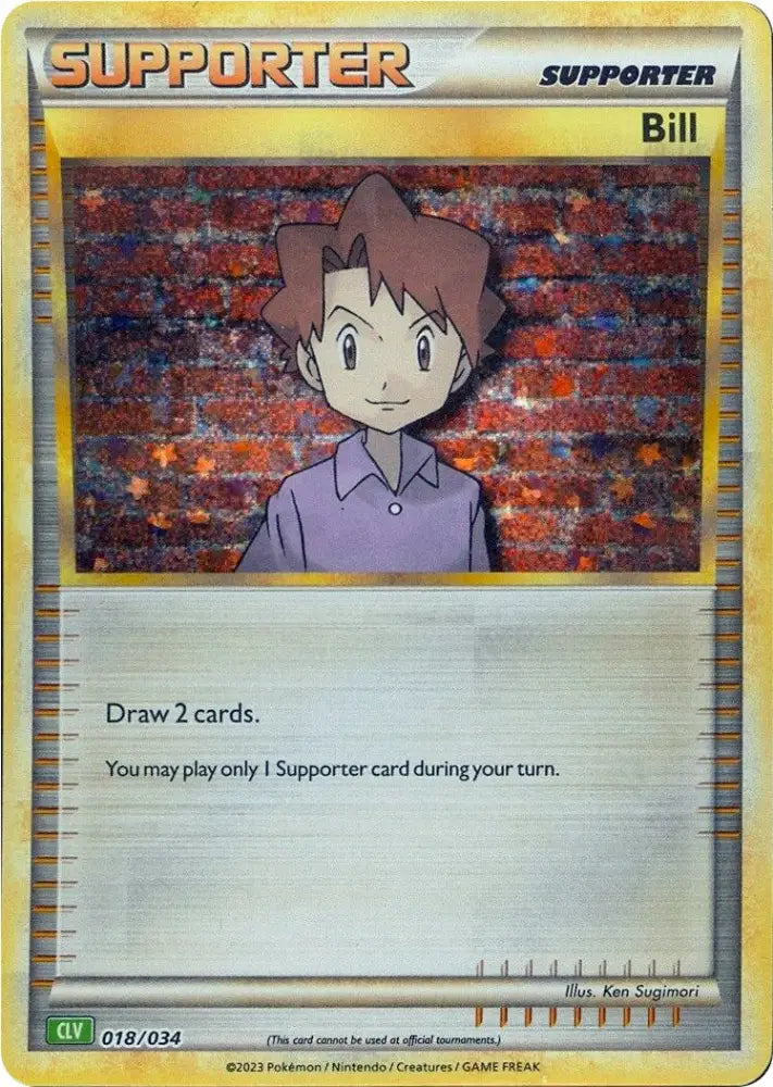 Bill (CLV) [Trading Card Game Classic] - Pokemon Single