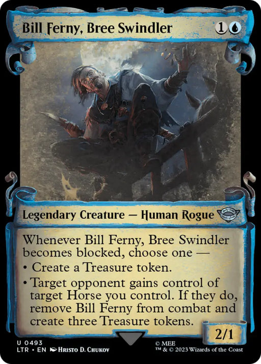 Bill Ferny Bree Swindler [The Lord of the Rings: Tales of Middle-Earth Showcase Scrolls] - MTG Single