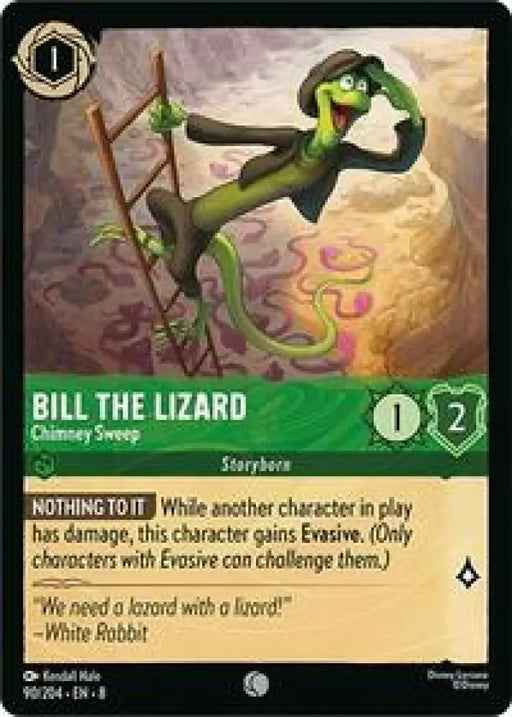 Bill the Lizard - Chimney Sweep (90/204) [Reign of Jafar]