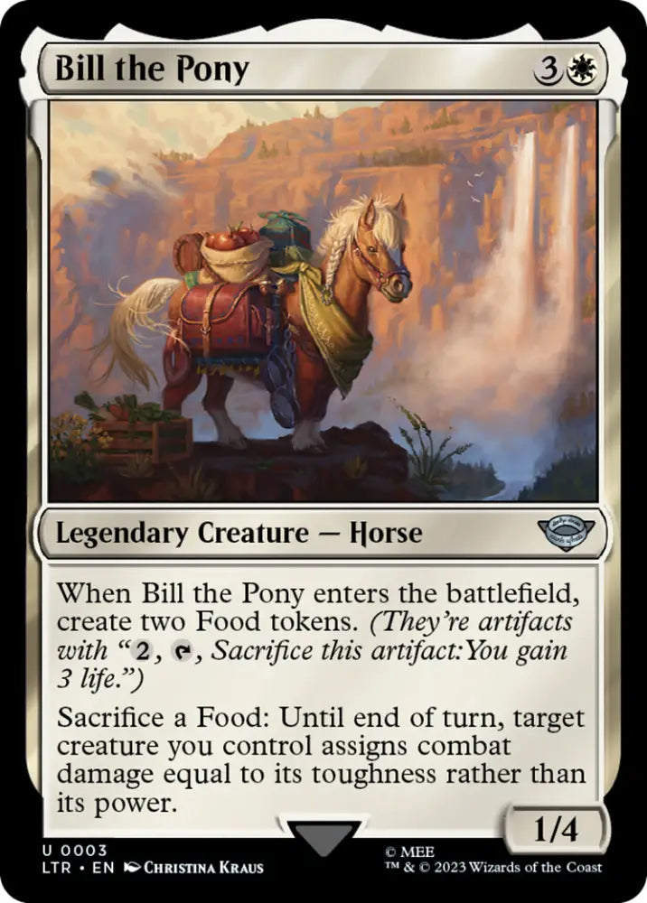 Bill the Pony [The Lord of the Rings: Tales of Middle-Earth] - MTG Single