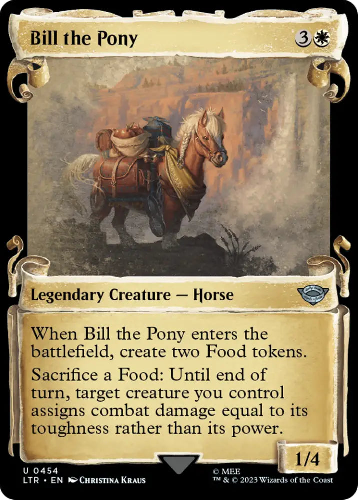 Bill the Pony [The Lord of the Rings: Tales of Middle-Earth Showcase Scrolls] - MTG Single