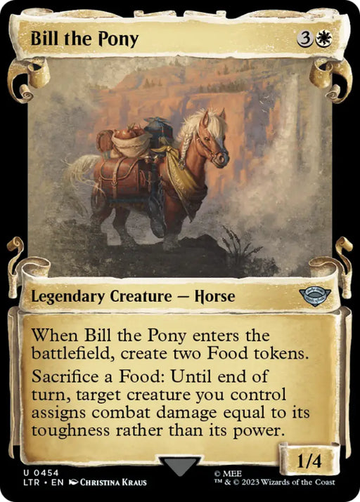 Bill the Pony [The Lord of the Rings: Tales of Middle-Earth Showcase Scrolls] - MTG Single