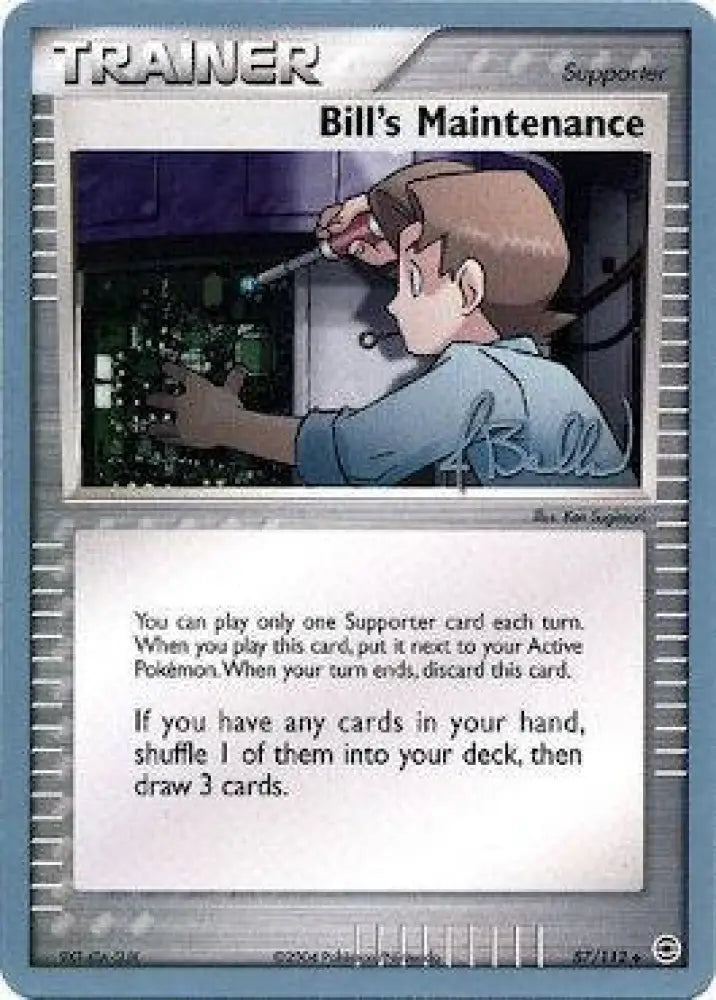 Bill’s Maintenance (87/112) (Eeveelutions - Jimmy Ballard) [World Championships 2006] - Pokemon Single