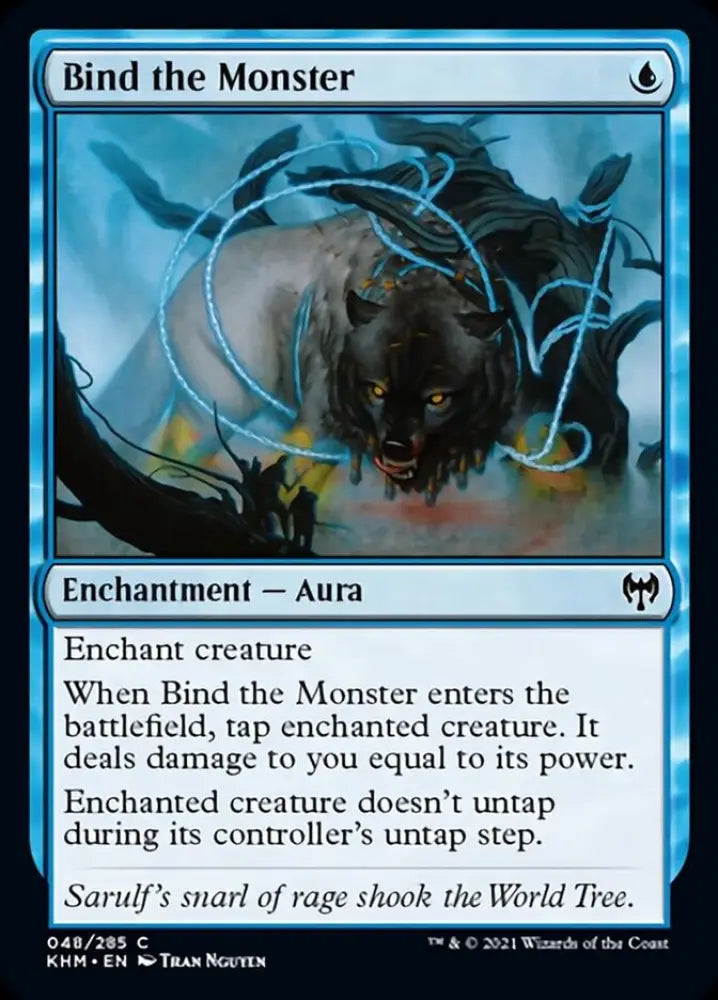 Bind the Monster [Kaldheim] - MTG Single