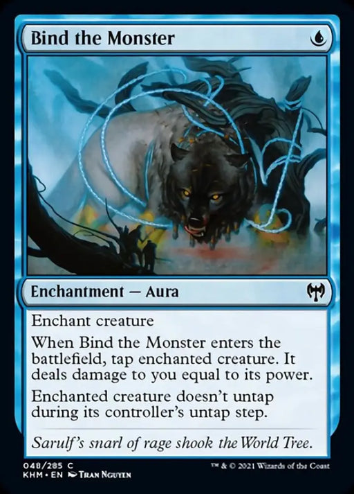 Bind the Monster [Kaldheim] - MTG Single