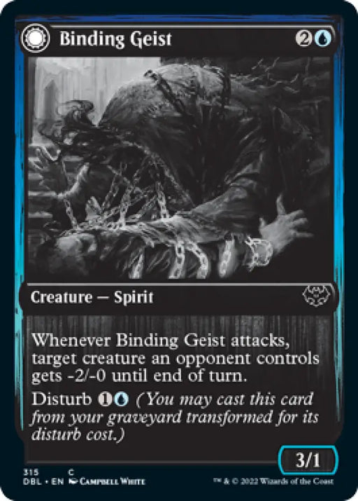 Binding Geist // Spectral Binding [Innistrad: Double Feature] - MTG Single