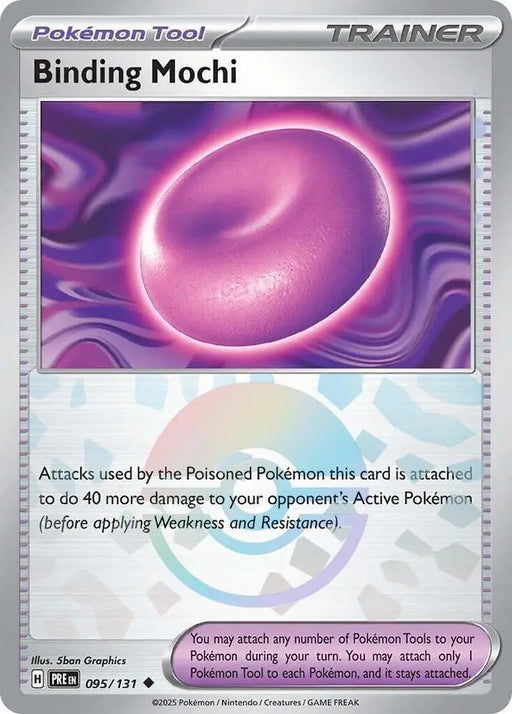 Binding Mochi (095/131) (Poke Ball Pattern) [Scarlet & Violet: Prismatic Evolutions] - Pokemon Single