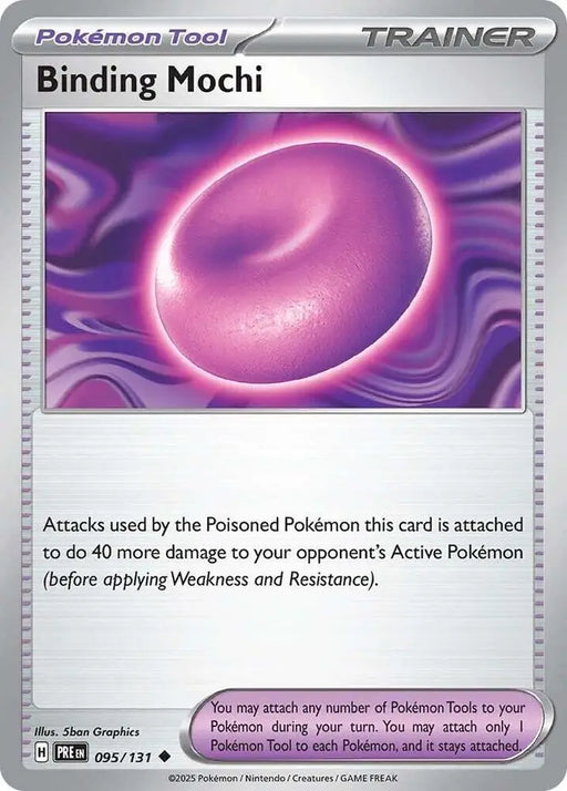 Binding Mochi (095/131) [Scarlet & Violet: Prismatic Evolutions] - Pokemon Single