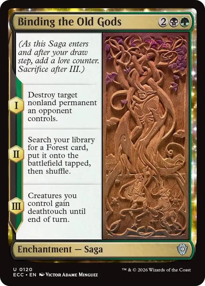 Binding the Old Gods (128) [Lorwyn Eclipsed Commander]