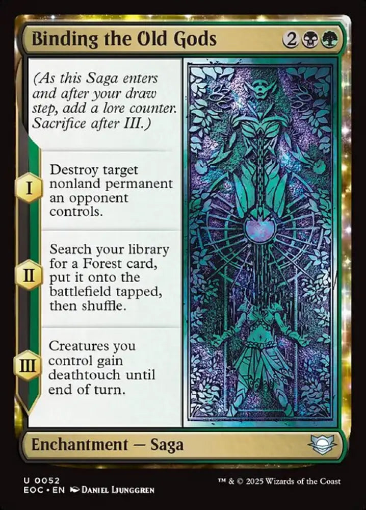 Binding the Old Gods (52) [Edge of Eternities Commander]