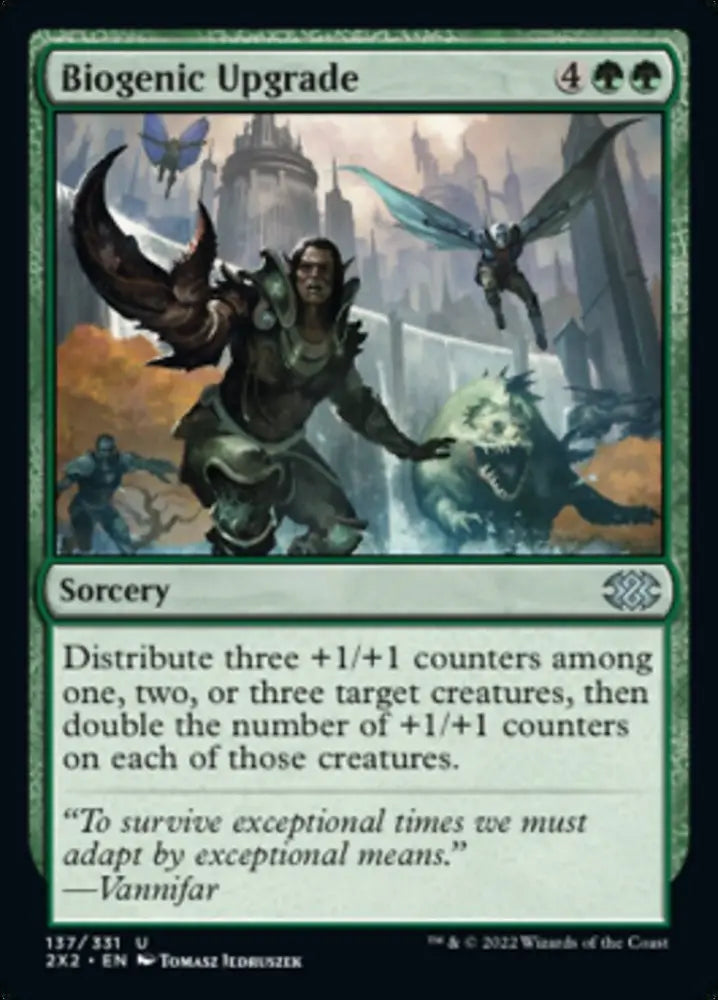 Biogenic Upgrade [Double Masters 2022] - MTG Single