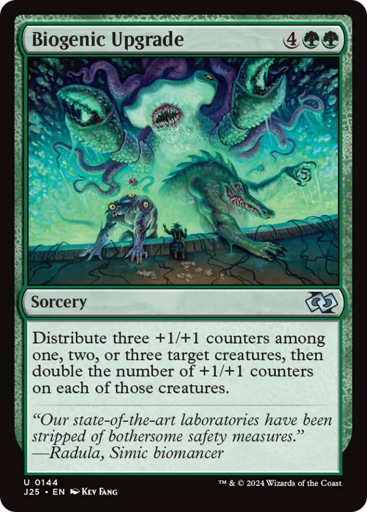 Biogenic Upgrade [Foundations Jumpstart] - MTG Single