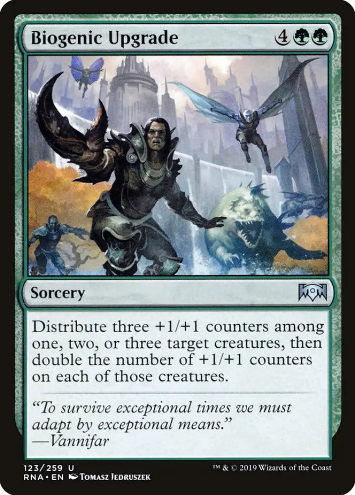 Biogenic Upgrade [Ravnica Allegiance] - MTG Single