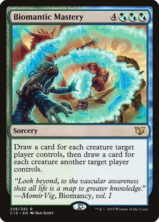 Biomantic Mastery [Commander 2015] - MTG Single