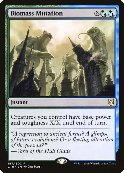 Biomass Mutation [Commander 2019] - MTG Single