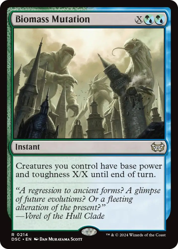Biomass Mutation [Duskmourn: House of Horror Commander] - MTG Single