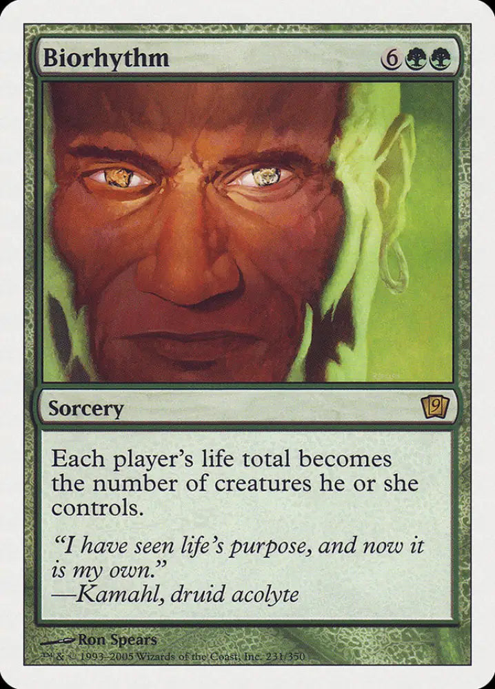 Biorhythm [Ninth Edition] - MTG Single