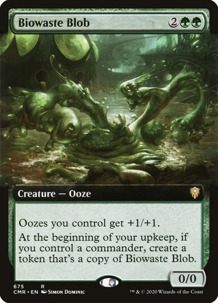 Biowaste Blob (Extended Art) [Commander Legends] - MTG Single