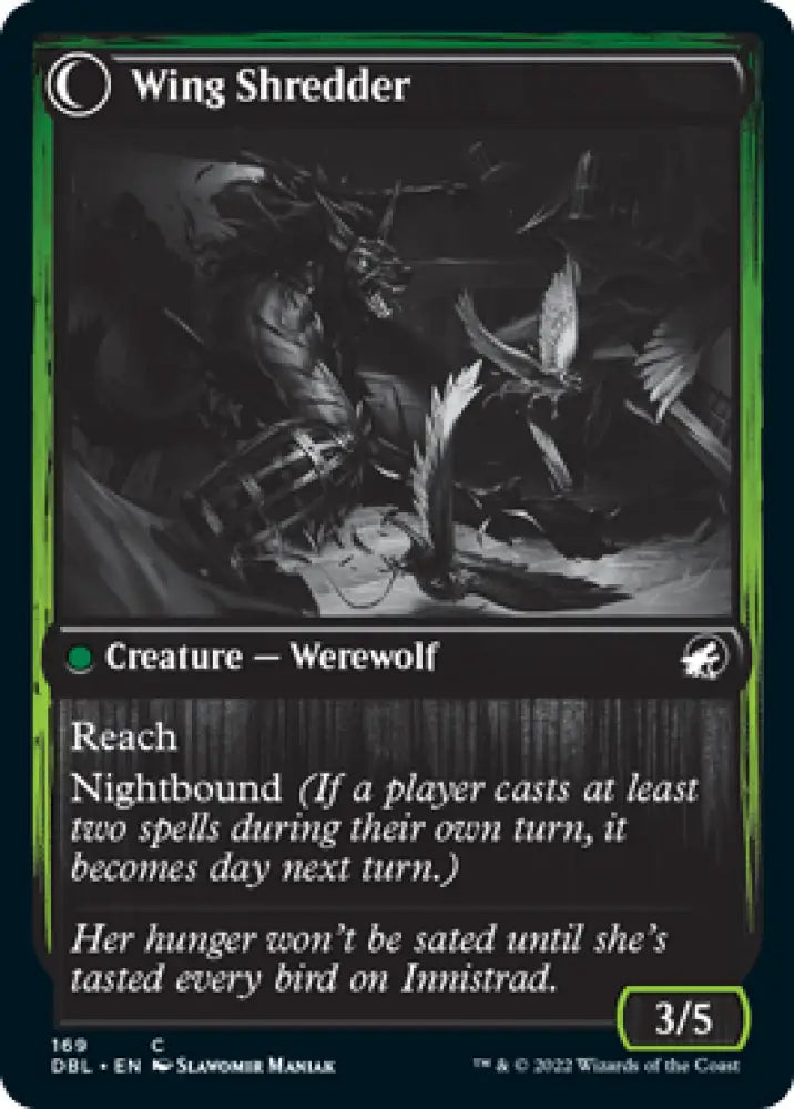 Bird Admirer // Wing Shredder [Innistrad: Double Feature] - MTG Single