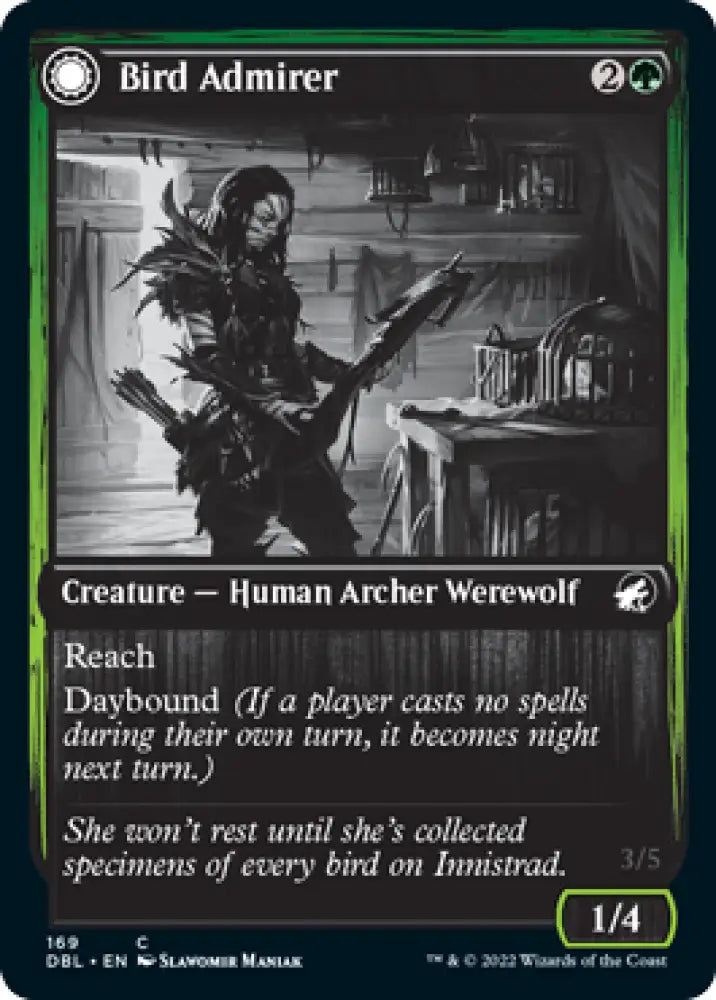 Bird Admirer // Wing Shredder [Innistrad: Double Feature] - MTG Single