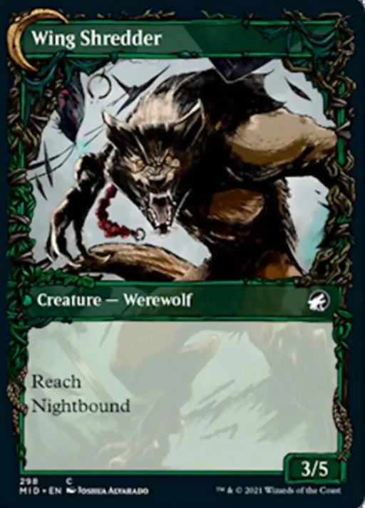 Bird Admirer // Wing Shredder (Showcase Equinox) [Innistrad: Midnight Hunt] - MTG Single