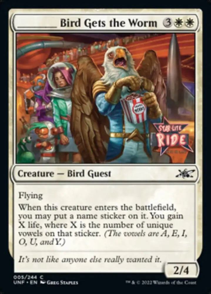 _____ Bird Gets the Worm [Unfinity] - MTG Single