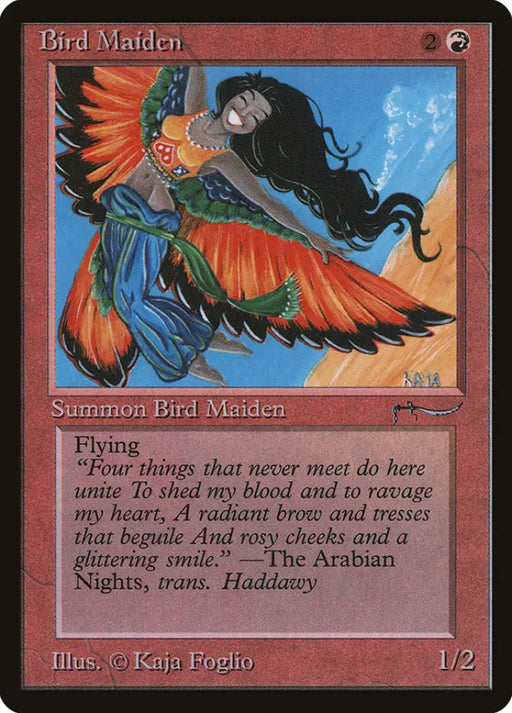 Bird Maiden (Dark Mana Cost) [Arabian Nights] - MTG Single