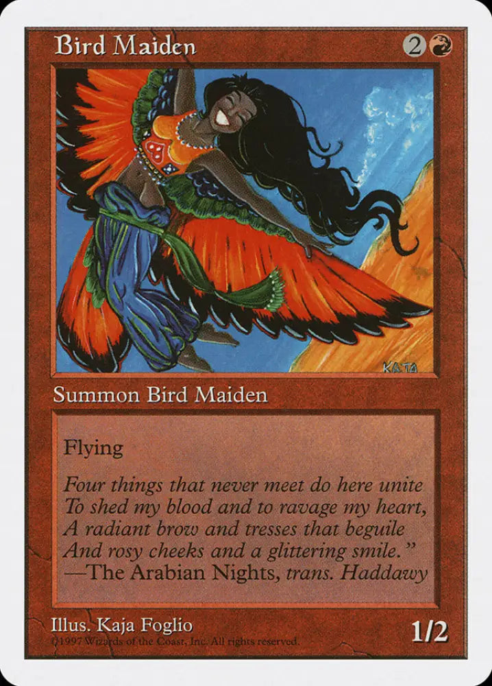 Bird Maiden [Fifth Edition] - MTG Single