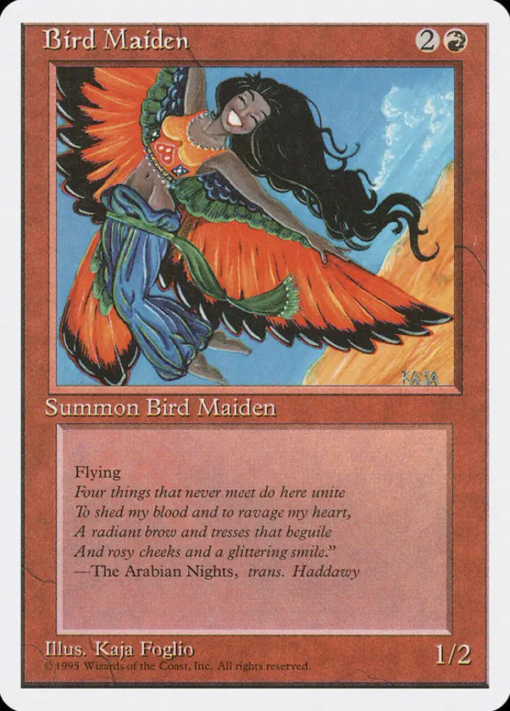 Bird Maiden [Fourth Edition] - MTG Single