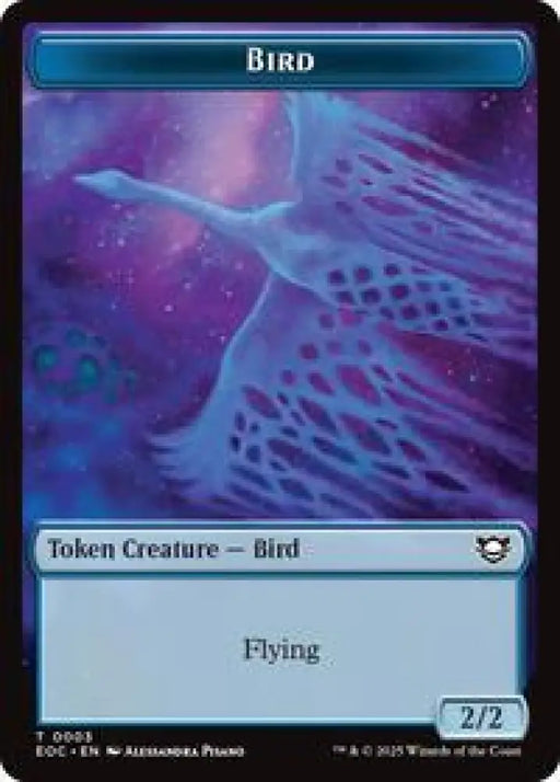 Bird // Pest Double-Sided Token (3 // 9) [Edge of Eternities Commander]