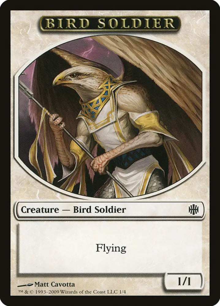 Bird Soldier Token [Alara Reborn Tokens] - MTG Single
