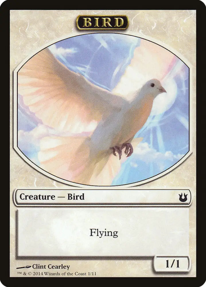 Bird Token (1/11) [Born of the Gods Tokens] - MTG Single