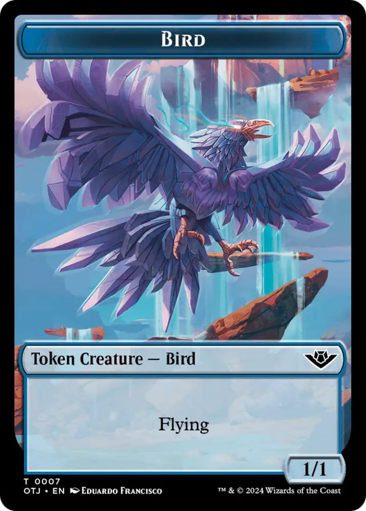 Bird Token [Outlaws of Thunder Junction Tokens] - MTG Single