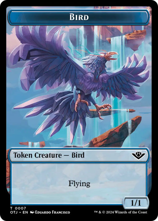 Bird Token [Outlaws of Thunder Junction Tokens] - MTG Single