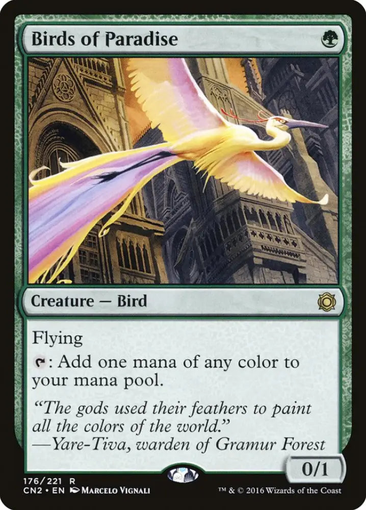Birds of Paradise [Conspiracy: Take the Crown] - MTG Single