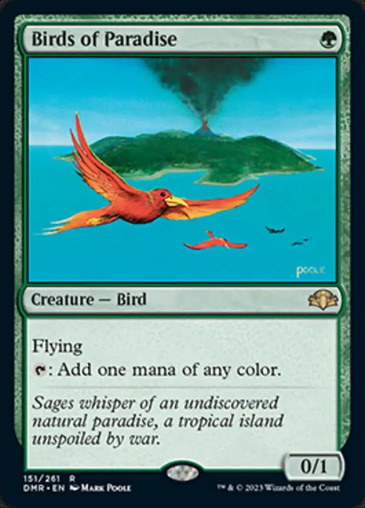 Birds of Paradise [Dominaria Remastered] - MTG Single