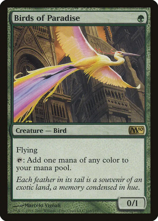 Birds of Paradise [Magic 2010] - MTG Single
