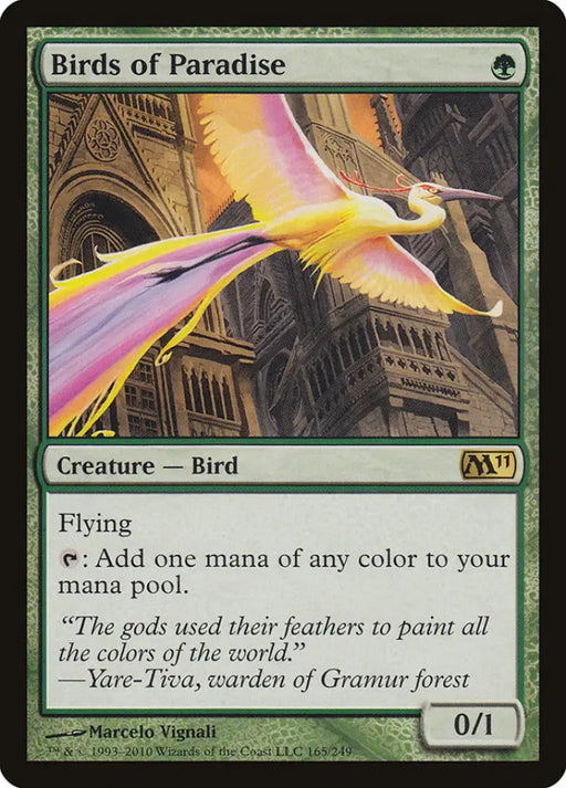 Birds of Paradise [Magic 2011] - MTG Single