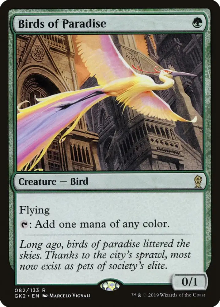 Birds of Paradise [Ravnica Allegiance Guild Kit] - MTG Single