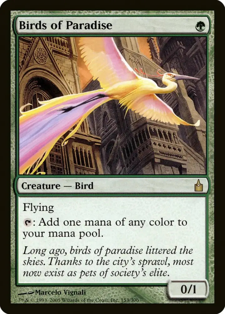 Birds of Paradise [Ravnica: City of Guilds] - MTG Single
