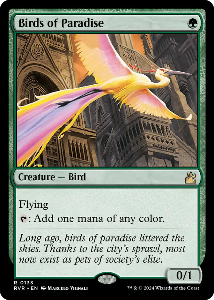 Birds of Paradise [Ravnica Remastered] - MTG Single