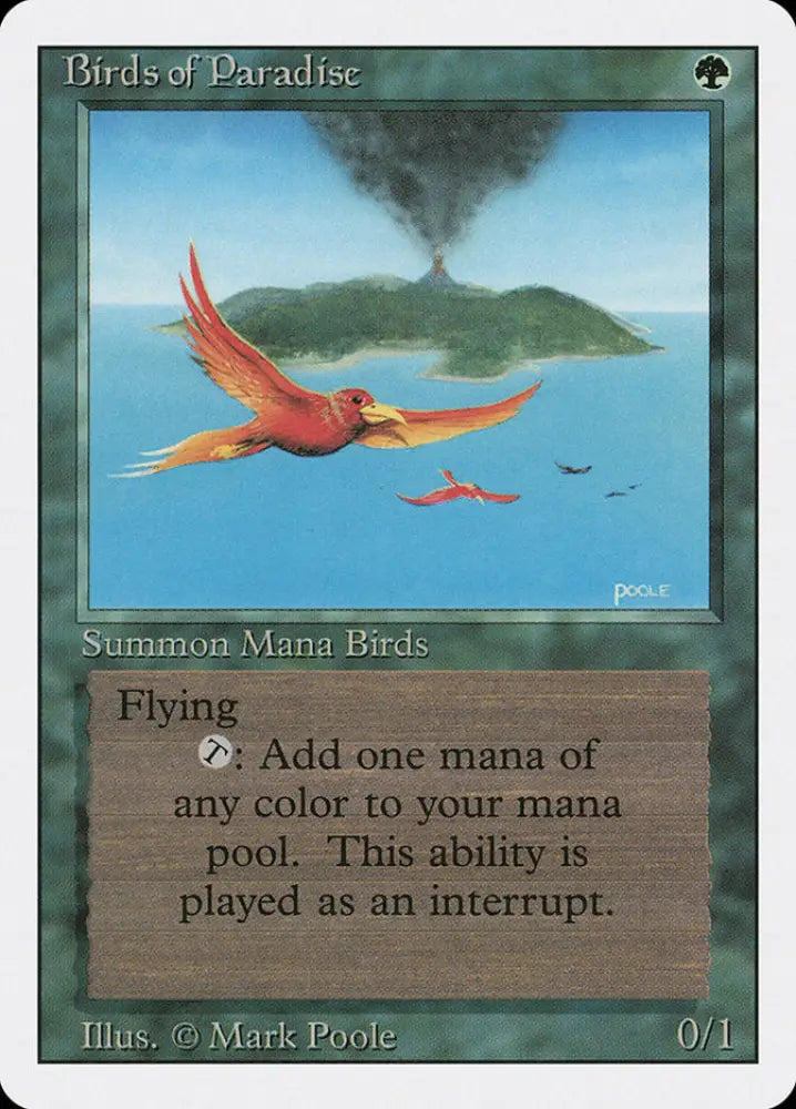 Birds of Paradise [Revised Edition] - MTG Single