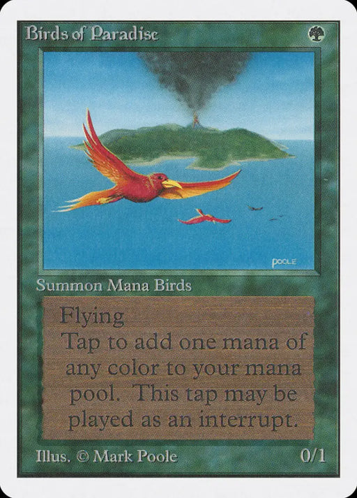 Birds of Paradise [Unlimited Edition] - MTG Single