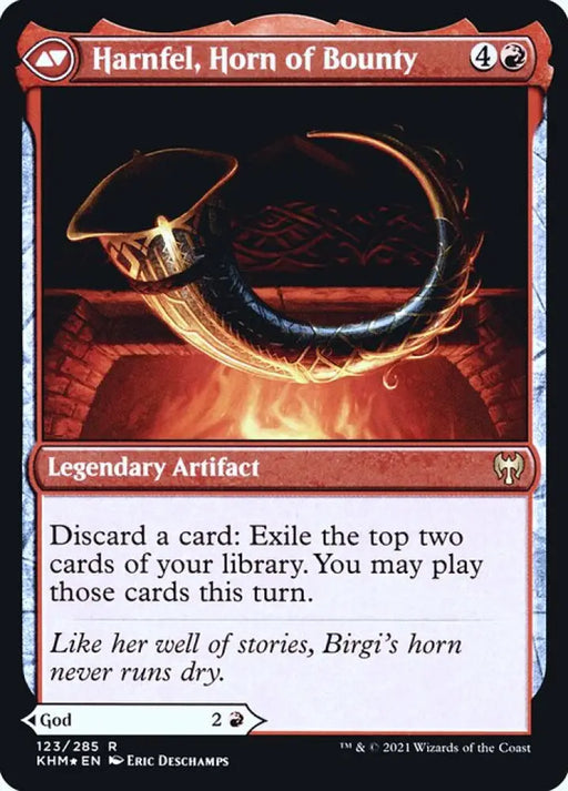 Birgi, God of Storytelling (123) [Prerelease Cards] Reverse