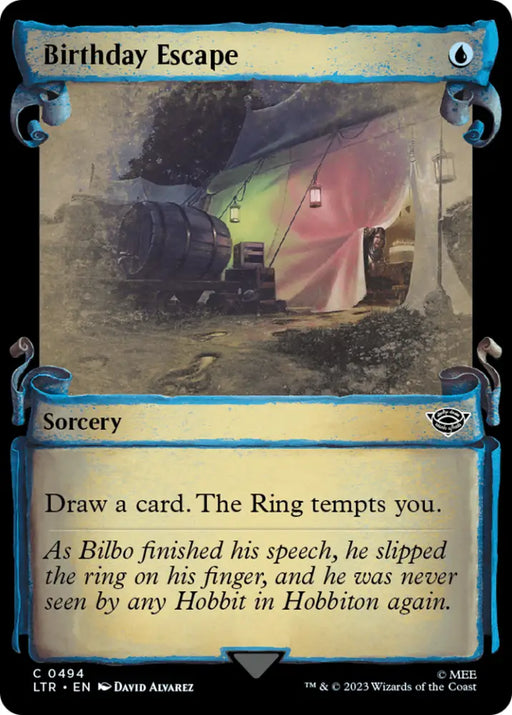 Birthday Escape [The Lord of the Rings: Tales of Middle-Earth Showcase Scrolls] - MTG Single